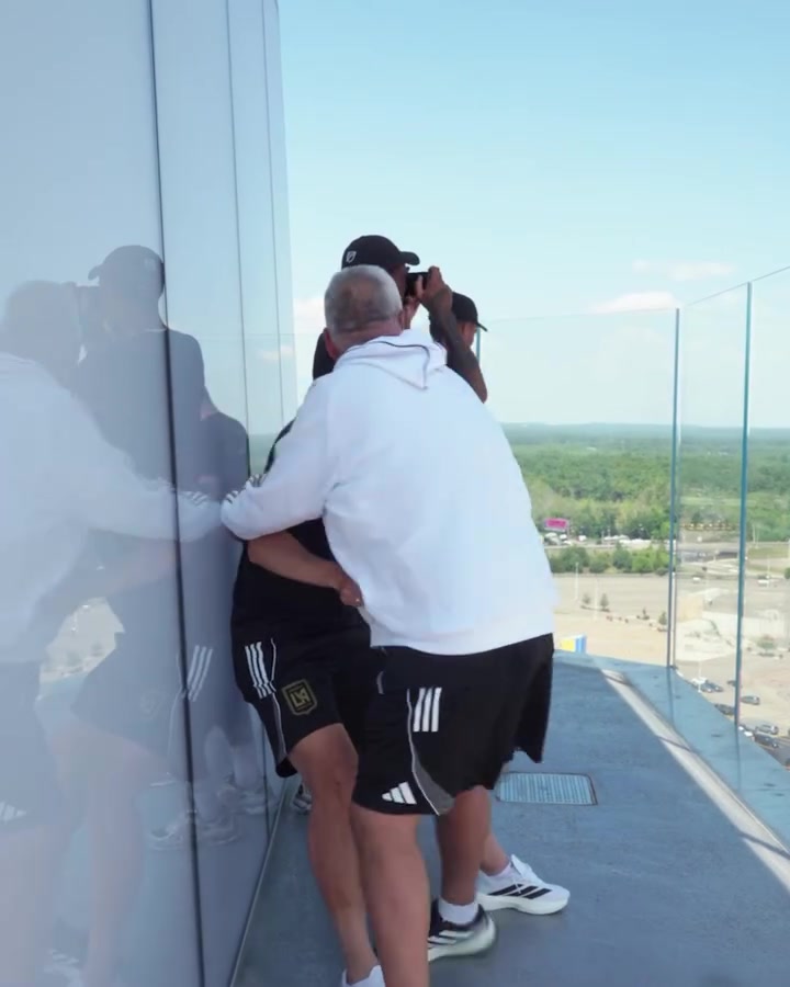 开云体育下载-真恐高！孙兴慜在高处看体育场不停往后退，慢慢探着身子看